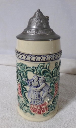 Antique german majolica - antique,