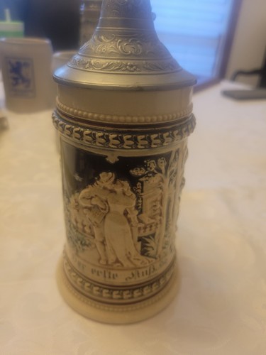 Vintage german beer stein - german,